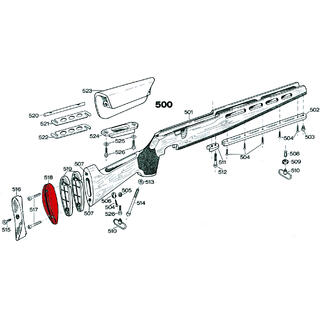 Sauer Styringsplate For Kolbekappe Del S518